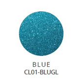 Blue Glitter Lashes